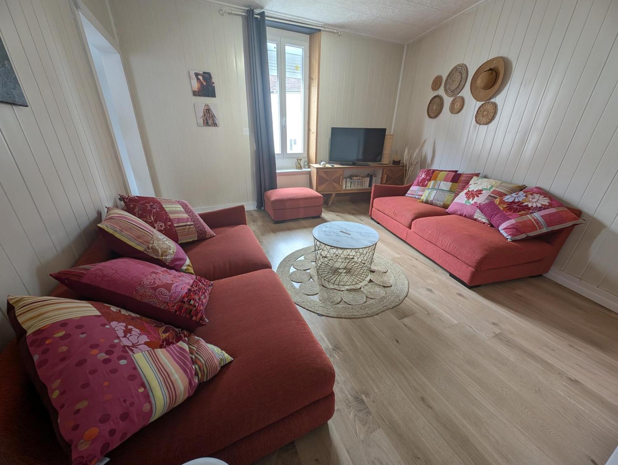Charmant Duplex 100M2 Mouchard Exteriör bild